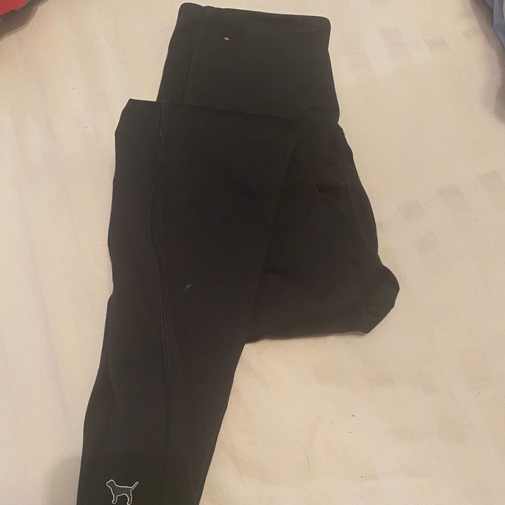 Pink leggings with pockets